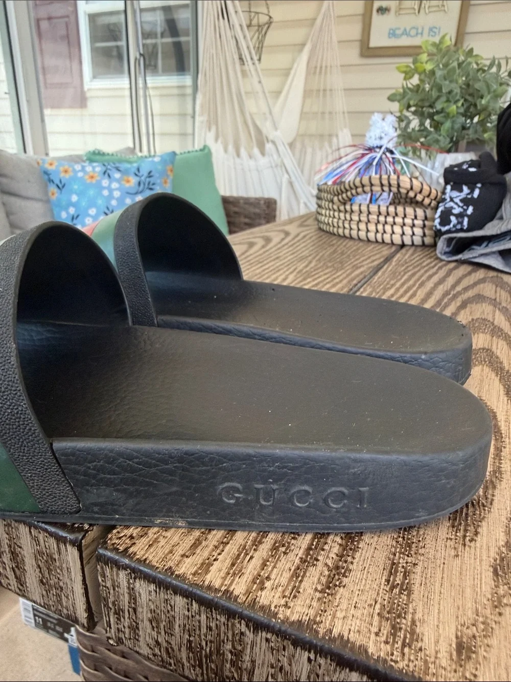 Gucci slides AUTHENTIC